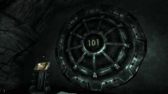 The Vault 101 door